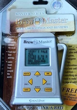 Brew Master Handheld Electronic Device Beer Ratings Reviews by Excalibur New