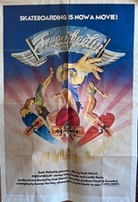 FREEWHEELIN'/ORIG ONE SHEET MOVIE POSTER (SKATEBOARDING /STACY PERALTA) F50