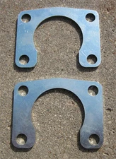 9" Inch Ford Big Ford Old-Style 1/2" Axle Retainer Plates - 1 PAIR - NEW