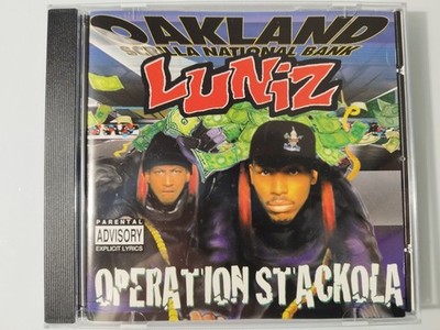 Luniz   Operation Stackola [US Press] 1995 CD Bay Area Rap West Coast VG+/VG