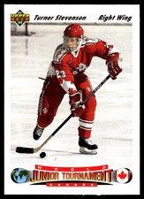1991-92 Upper Deck #691 Turner Stevenson Canada Hockey Card