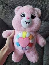 Care Bear Hopeful Heart Bear GUC 12" Plush