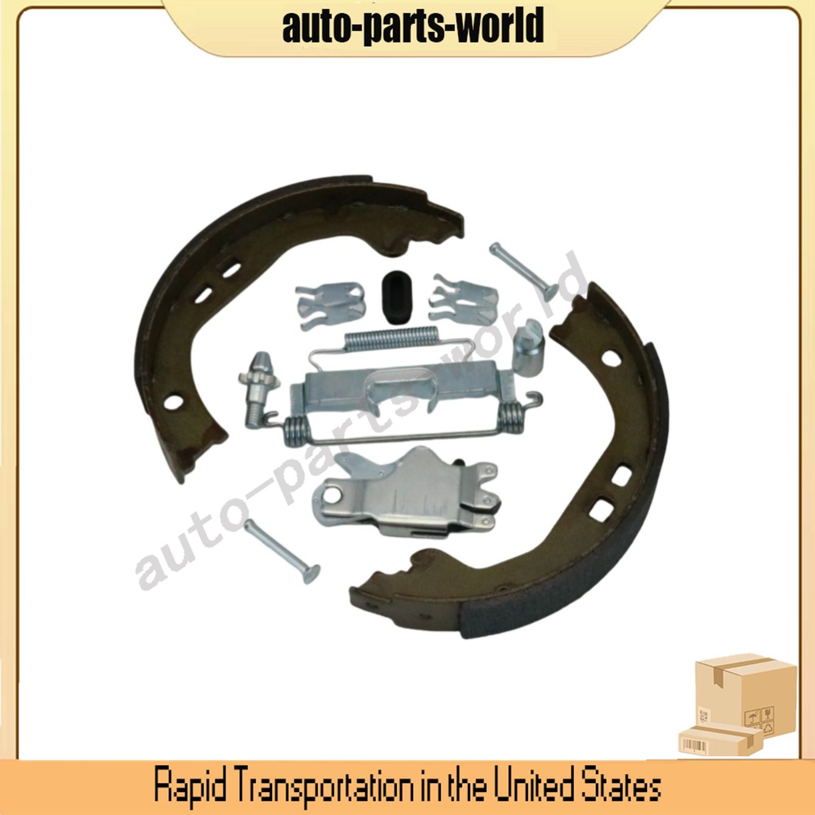 Parking Brake Shoes & Accessory Fastener Kits For Maserati Ghibli Quattroporte/