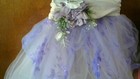 Weissman Dress Floral Purple Tulle Dance Tutu Girls 4/5 Fairy Princess Twirl EUC — photo 8