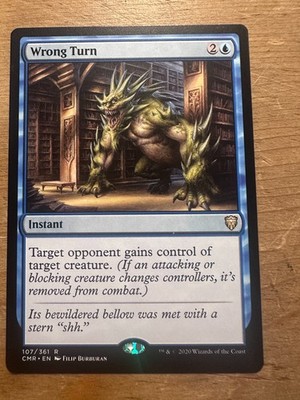 Wrong Turn Commander Legends Regular MTG
