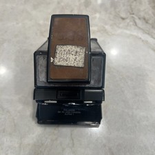 Polaroid sx-70 Land Camera Alpha 1 Leather Is Worn, Camera In Nice Condition