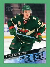2020-21 UD Kirill Kaprizov Young Guns Rookie Card RC #451 NM A. rookie card picture