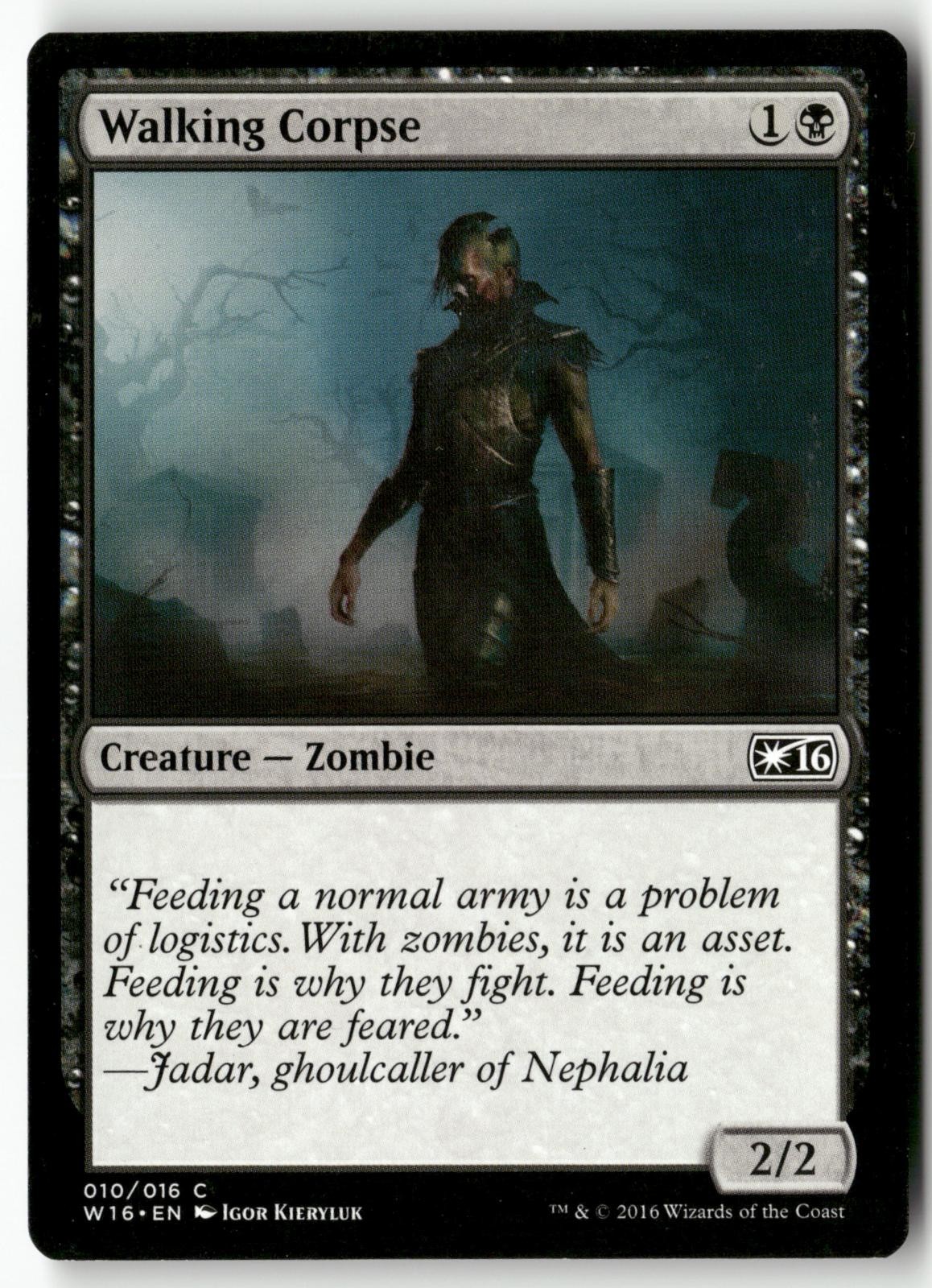 Walking Corpse 10 Magic: The Gathering Welcome Deck 2016 2016
