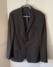John Varvatos USA Polyester Rayon Blend Blazer Suit Jacket - Men's 42L Single
