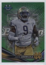2022-23 Bowman U Green Mini-Diamond Refractor 27/99 Justin Ademilola #30 0nr3