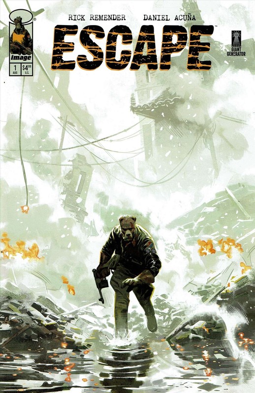 Escape (Image) #1A VF/NM; Image | 1st Print Rick Remender Giant Generator - we c