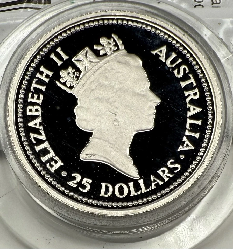1992 $25 Australia 1/4 Oz Platinum Proof Koala Coin Rare 750 Eagle Privy Minted - Image 4 of 4