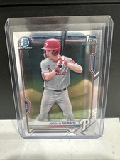 2021 Bowman Draft Jordan Viars 1st Bowman Chrome Card #BDC-132 Phillies 🔥 E1