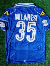 Maglia calcio 2015/16 BRESCIA MILANESI Special PATCH L Match Worn VS Cagliari