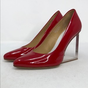 Escarpins Talons Hauts Maison Martin Margiela X H&M - Talon Transparent Rouge Verni - Taille 39 EU / 8 US