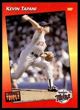 1992 Triple Play Kevin Tapani Minnesota Twins #98
