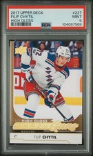 2017 UPPER DECK HIGH GLOSS #227 FILIP CHYTIL 1/10 PSA 9
