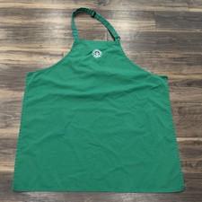 Starbucks Coffee Apron Unisex One Size Green Barista Uniform Adjustable Logo