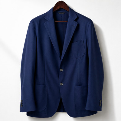 Tombolini Cashmere Blazer Mens 44 Navy Zero Gravity by Ermenegildo Zegna Italy