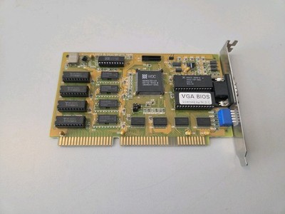 Western Digital WD90C24A2 ISA VGA Grafikkarte 16-bit Vintage