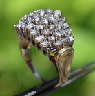 10K Solid Yellow Gold ~2.5cttw Natural Diamond 9.1Grams 8.5 Size Ring — photo 10