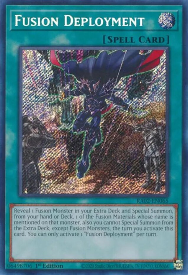 Fusion Deployment - RA02-EN065 - Secret Rare - 1st Edition Near Mint