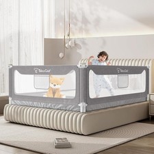 Bed Rail for Toddlers, Stable Protective Bed Side Rails, Baby Bedrail Guard for