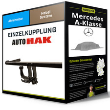 Abnehmbare Anhängerkupplung für MERCEDES A-Klasse 04-12 Typ W169 Auto Hak NEU Abnehmbare Anhängerkupplung für MERCEDES A-Klasse 04-12 Typ W169 Auto Hak NEU