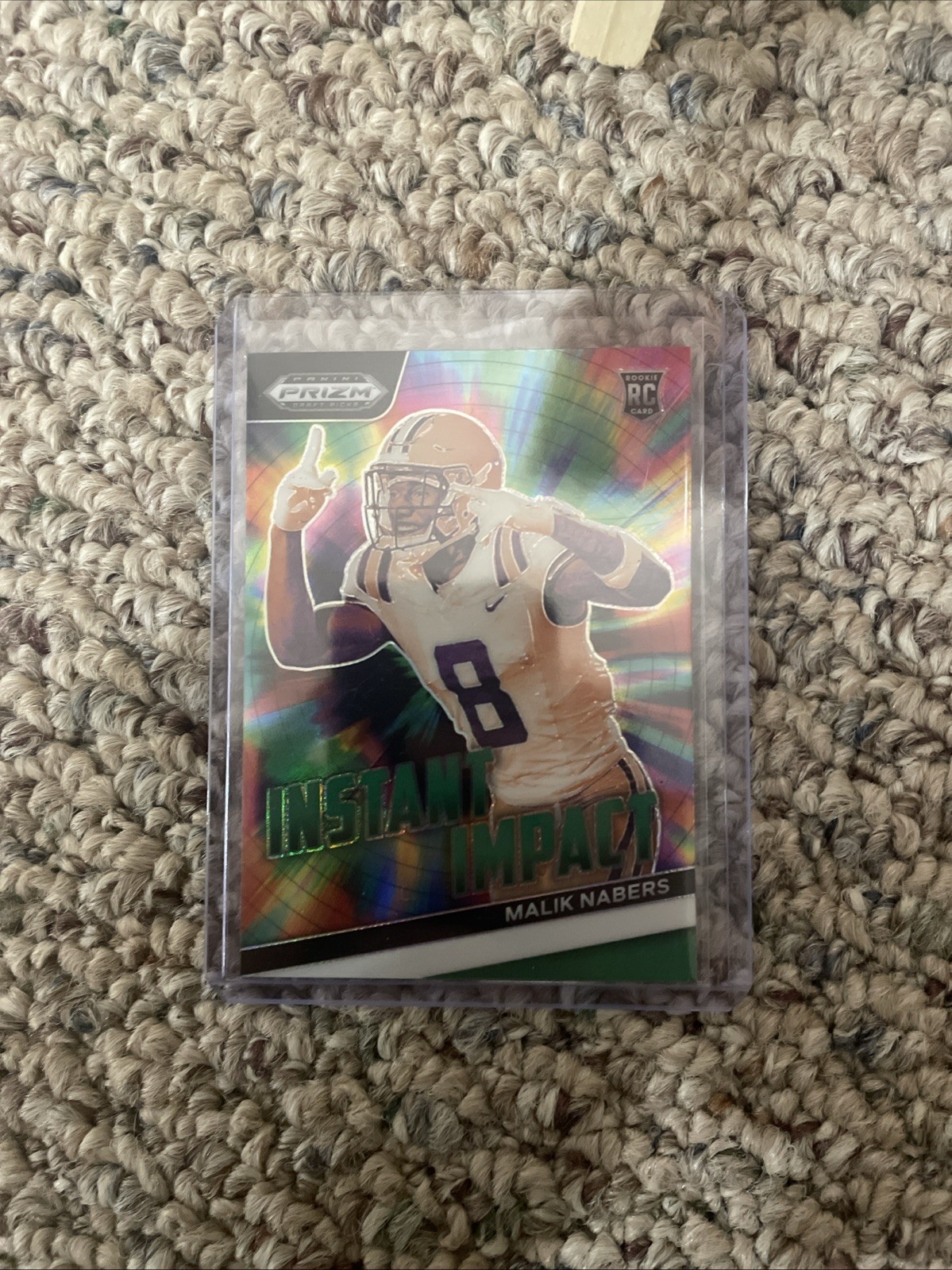 2024 Panini Prizm Draft Picks - Instant Impact Malik Nabers #II-MN (RC)