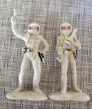 Vintage LP Space Men Astronauts Space Exploration Figures Hong Kong