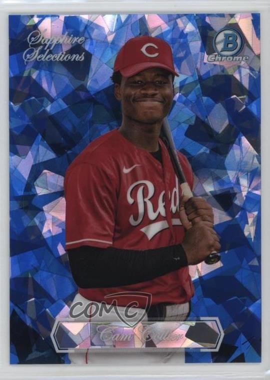 2023 Bowman Chrome Sapphire Edition Sapphire Selections Cam Collier #BSS-5 15nv