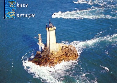 France Pointe DU Raz Bretagne Phare de la Vieille Architecture Maritime #PBE297