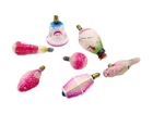 Antique Figural Christmas Assorted Milk Glass Light Bulbs Lot of 7 Japan