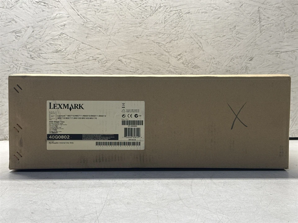 LEXMARK 40G0802 550-SHEET PAPER TRAY FOR MS, MX, & M SERIES PRINTERS NEW IN BOX - Image 2 of 4