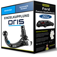 Abnehmbare AnhäNgerkupplung für Ford Focus Stufenheck 18- IV Typ HM Oris NEU