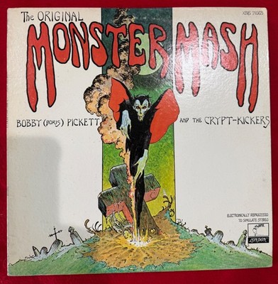 Bobby (Boris) and the Crypt Kickers''Monster Mash''LP Vinyl-Rare US 1973 Press -NM
