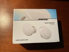BOSE QuietComfort Wireless Bluetooth Noise-Cancelling Earbuds - White NEW NIB