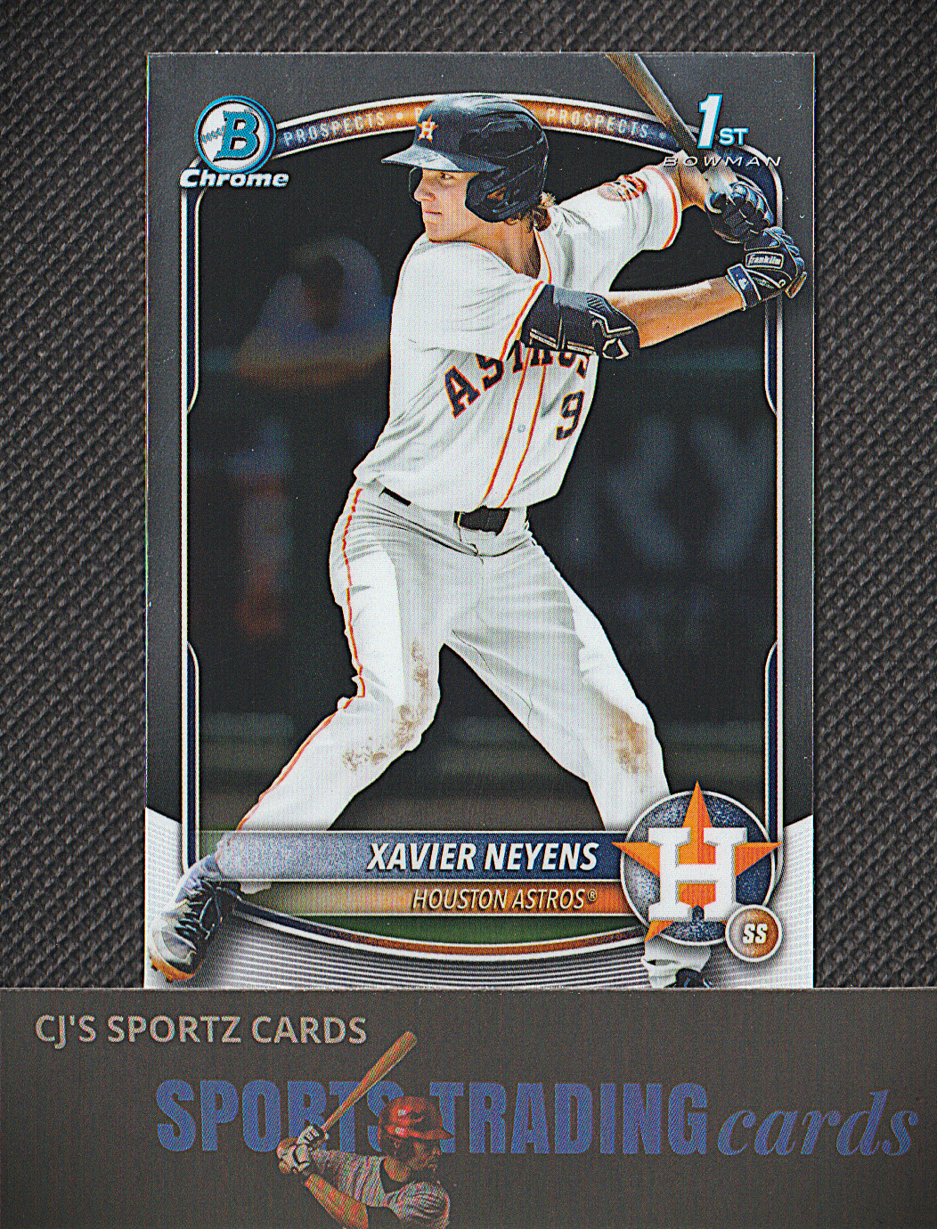 2025 Bowman Draft Xavier Neyens #BDC-2 1st Bowman Houston Astros
