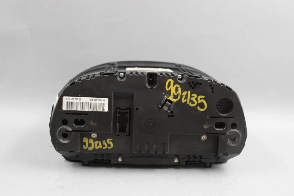 Velocímetro convertible MPH I TRACCIÓN TRASERA crucero estándar 121 k 2009-2012 BMW 335i #36752 Foto 2 de 4