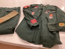 1950s BSA Boy Scouts of America Explorer Shirt Uniform Patches NYC Pants Hat