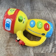 VTech Spin and Learn Color Kids Flashlight Musical Lights Colors Works Tested