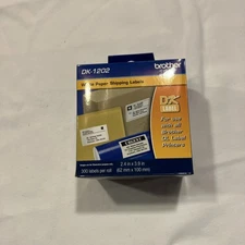 Brother International Dk1202 Shipping Label 2.4 In X 3.9 In 300 Label Per Roll