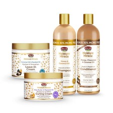 African Pride Moisture Miracle Hair Care Range Shampoo Oil Conditioner Curl Milk