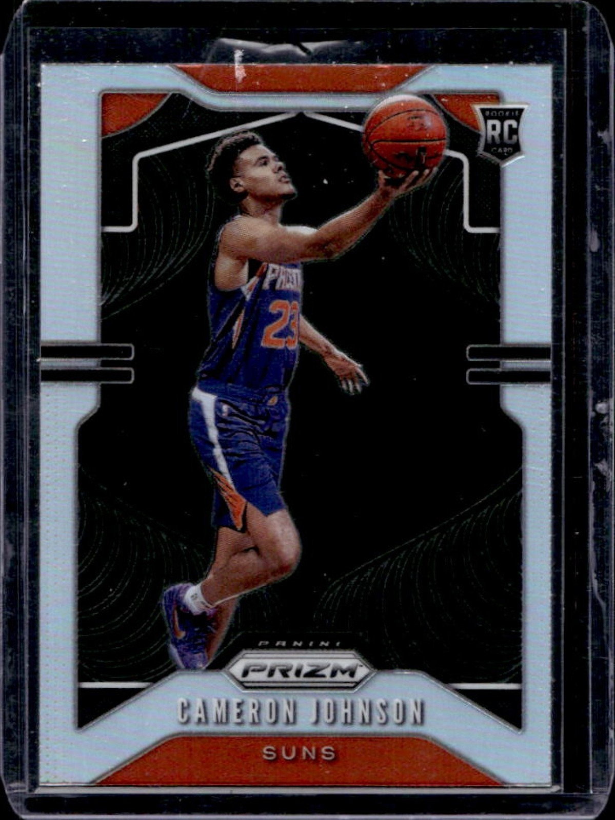 2019-20 Panini Prizm Cameron Johnson RC Prizm Silver Rookie #257 Suns