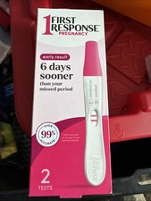 First Response Early Results Pregnancy Test Kit 2 Tests New In Box