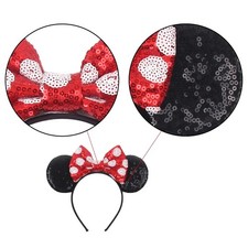 Minnie Mini Mouse Ears Headband Women Girls Mickey Party Hen Night Fancy Dress