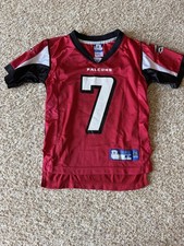 Vintage Reebok NFL Equipment Michael Vick Atlanta Falcons Jersey Youth Small EUC