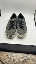 Vans Atwood Low-Top Sneakers Grey Slub Fabric. size 7