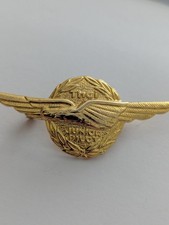 Thai Airlines Junior Pilot Vintage Wings Pin Badge
