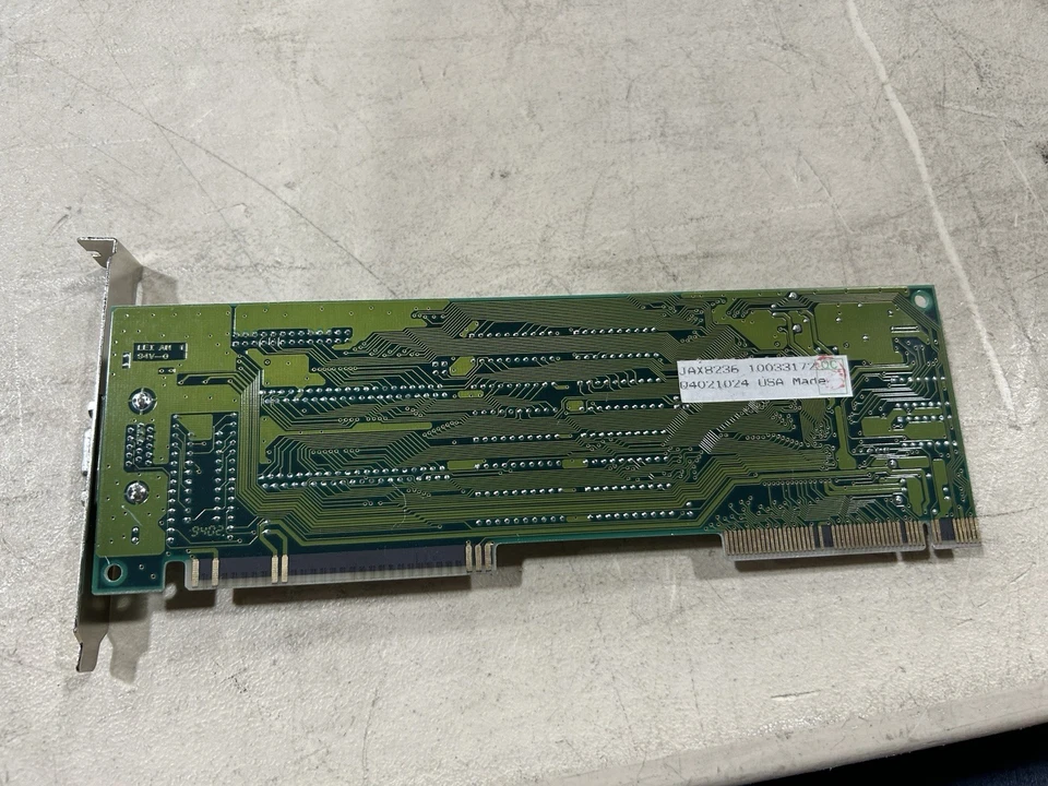 Vintage Jaton Trident TVGA9200CXr 1mb VLB VESA Local Bus Video Card Works READ - Image 2 of 3